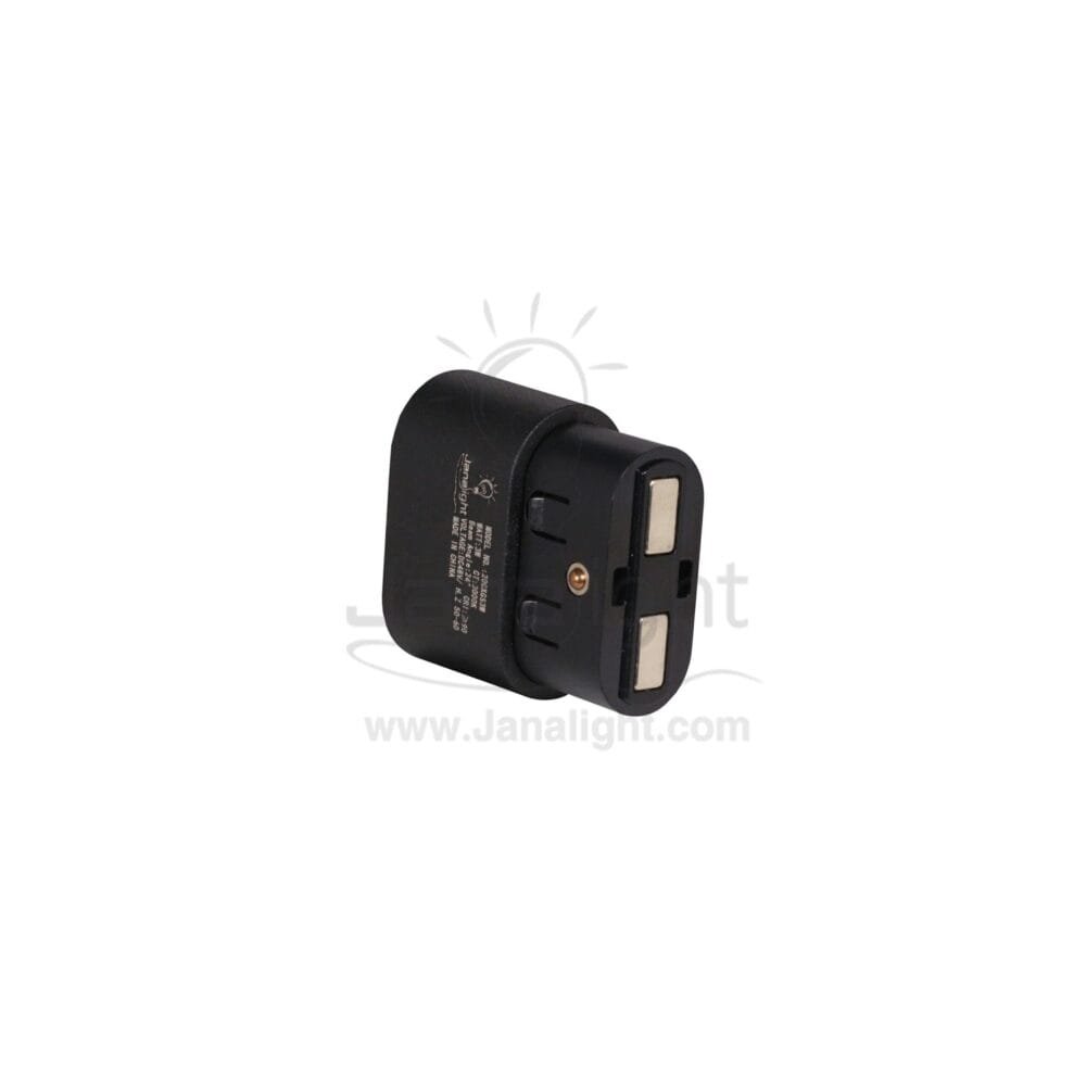 كشاف تراك لايت ماجنتك اسود مستطيل 2 عدسة 3 وات جنى لايت JN-738 وورم V-DC48 4.5سم magnetic track circular 3 watt warm warm