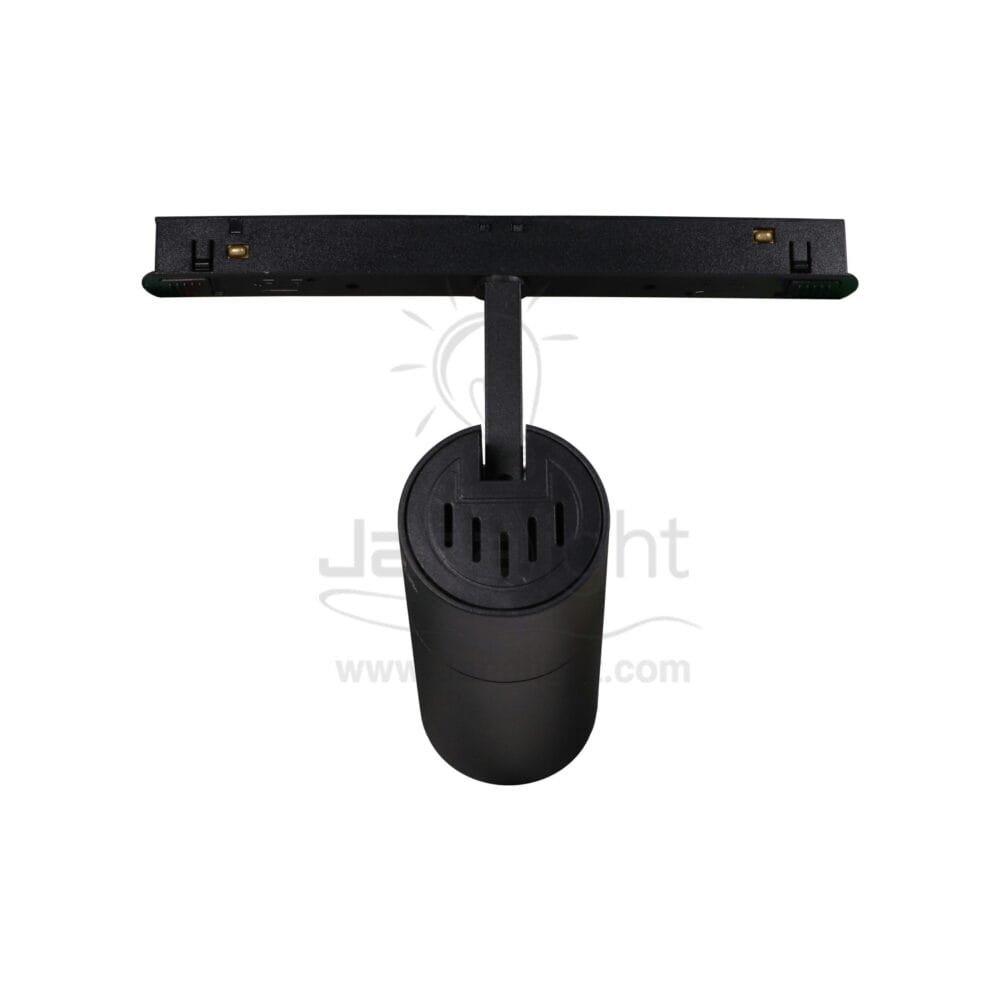 كشاف تراك لايت ماجنتك اسود اسطواني 25 وات جنى لايت JN-737 كول V-DC48 عدسة magnetic track spotlight cylindrical 25 watt black cool