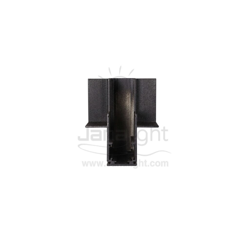 وصلة عود مجناتك لد زاوية راسي داخل بشفة مخفية اسود GN 722 جنى لايت Magnetic track light GN-722
