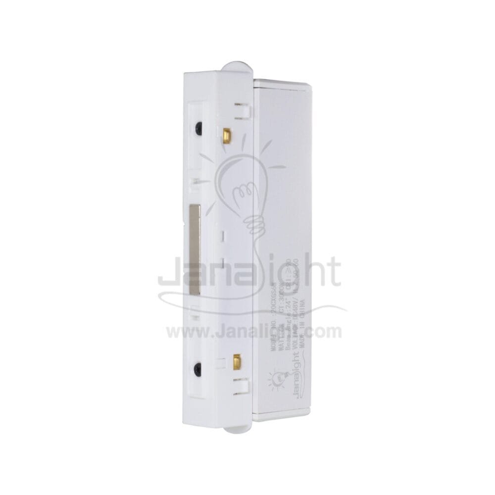 كشاف تراك لايت ماجنتك ابيض بروفايل مستطيل 6عدسة 6 وات 12سم وورم FN 707 جنى لايت magnetic track rectangular 6 watt white warm