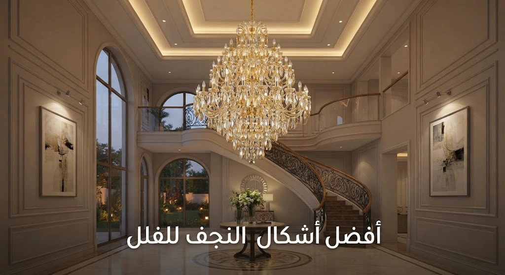 دليل اختيار الإضاءة للفلل والشقق: كيف تختار الإضاءة المناسبة لكل مساحة؟ 4 اختيار الإضاءة للفلل والشقق,إضاءة الفلل,إضاءة الشقق,فضل إضاءة للمنزل