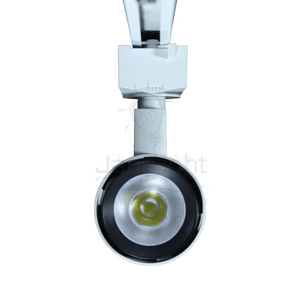 فريم سبوت تراك 30 وات ابيض ابيض بريق BQ19-15 White White 30 Watt Bareeq Track Light Spot