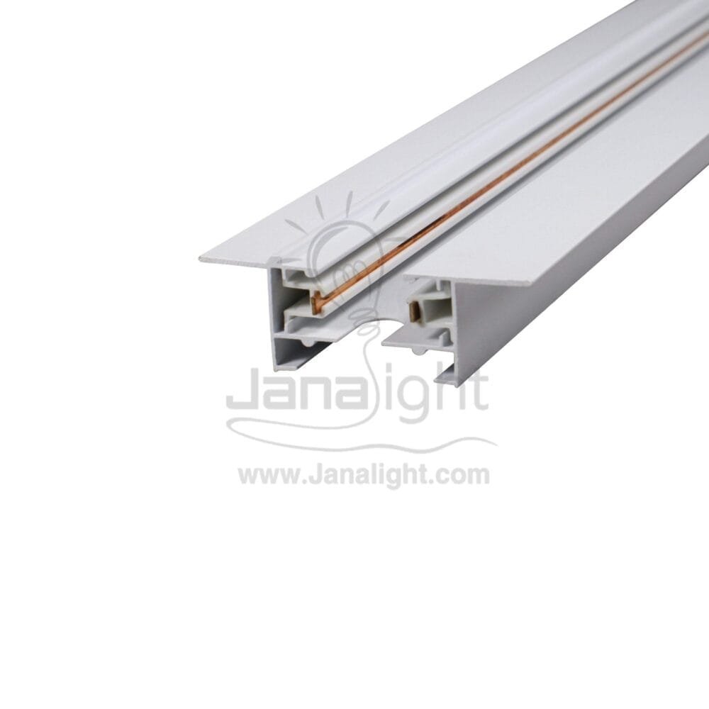 فريم عود سبوتات تراك 2 متر داخل ابيض track bar 2 m inside