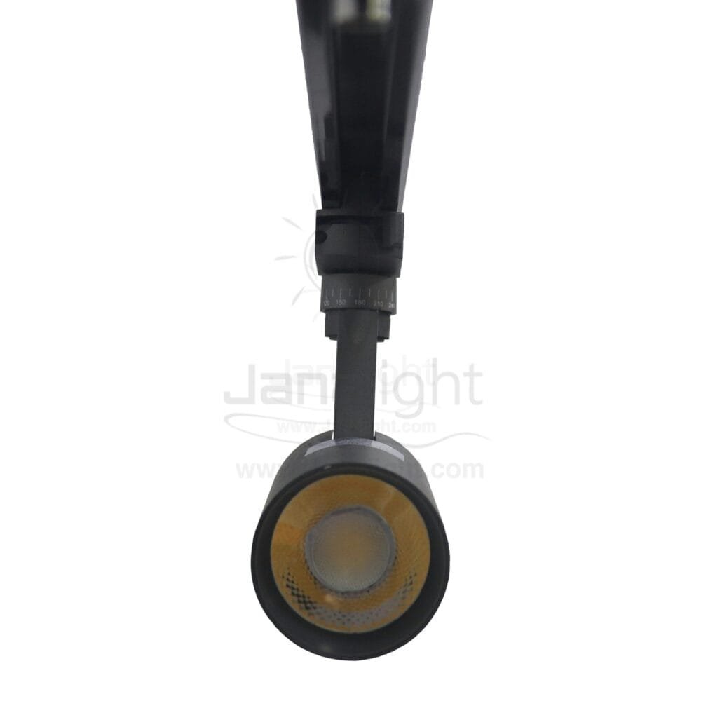 سبوت لايت تراك 20 وات رمادي وورم pivoting gray cob led track spot light, 20 watt