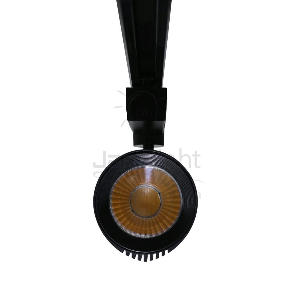 سبوت لايت تراك سبوت تراك 40 وات اسود وورم جنى لايتLS001 Black Warm 40 Watt JANALIGHT Track Light Spot