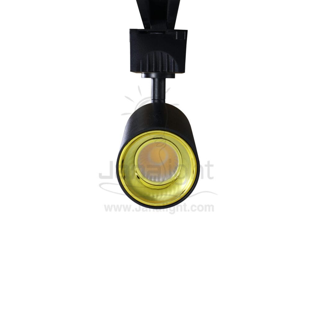 سبوت لايت تراك سبوت تراك 30وات اسطواني اسود حلق اسود وورم جنى لايت JN-1075 Black track light 30watt warm cylinder
