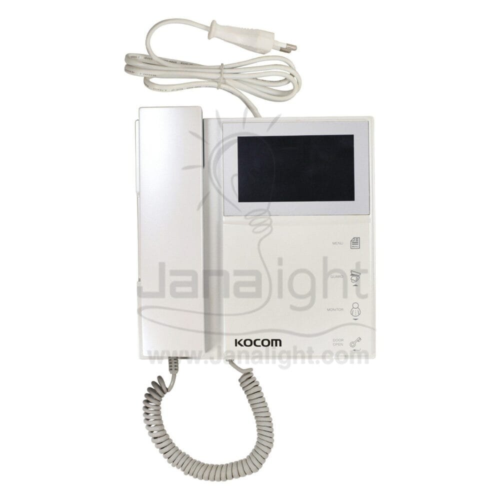 انتركم مرئي كوكم كوري 1 خط شاشة 4 بوصة 454-KCV Kocom wireless visible intercom 1line