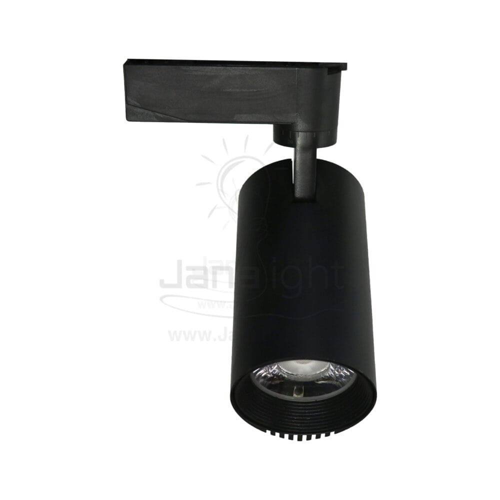 سبوت لايت تراك سبوت تراك 30 وات اسود وورم جنى لايتLS001 Black Warm 30 Watt JANALIGHT Track Light Spot
