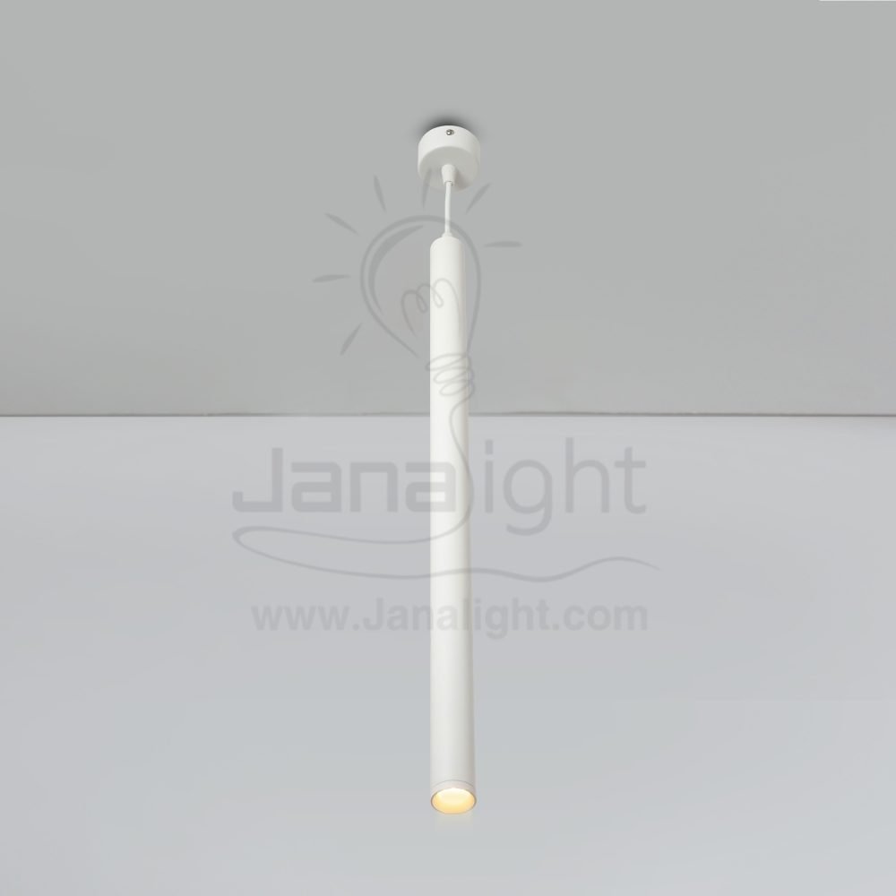 دلاية سلندر ابيض مقاس كبير 60 سم White cylinder pendant large size 60 cm