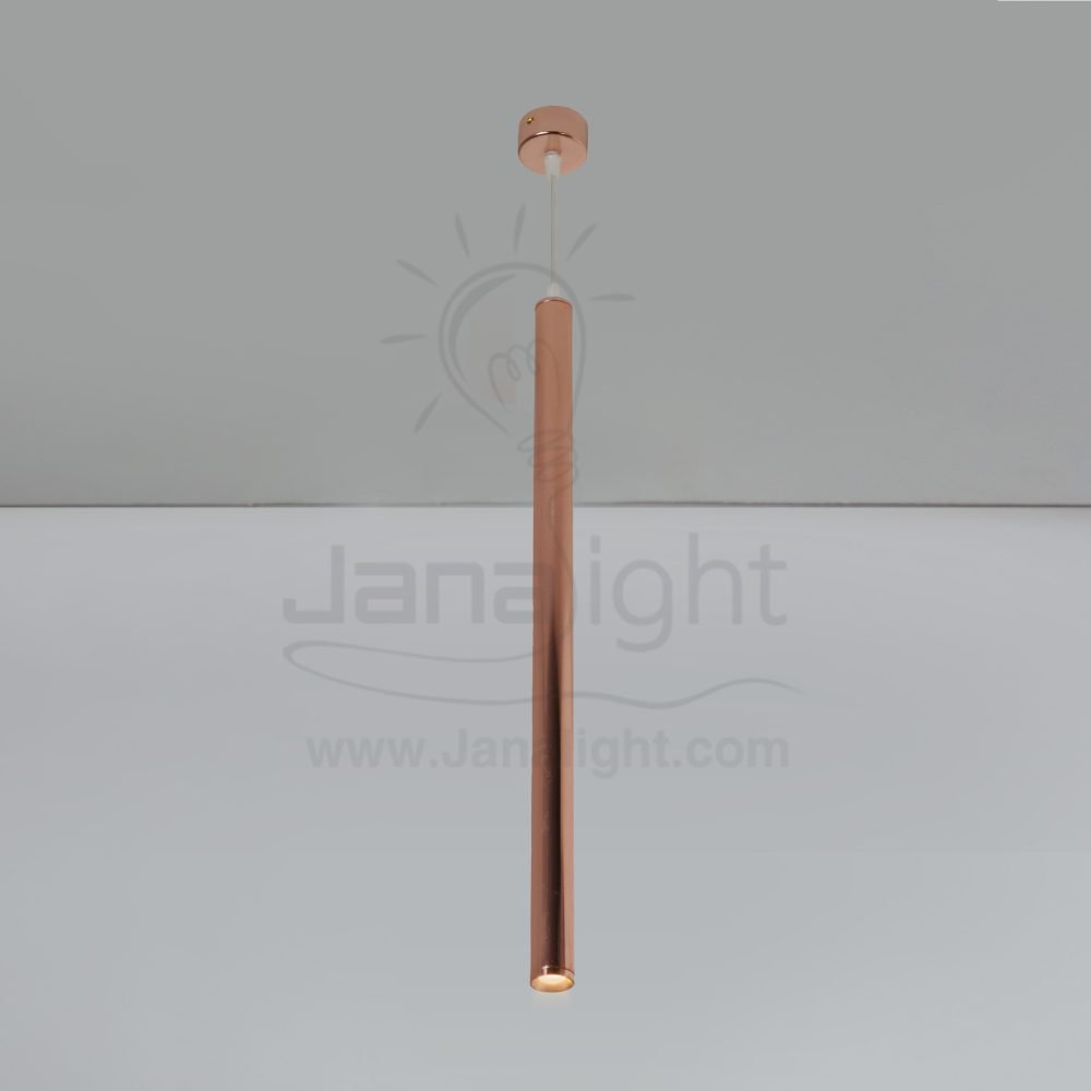 دلاية سلندر نحاسي مقاس كبير 60 سم Copper cylinder pendant large size 60 cm