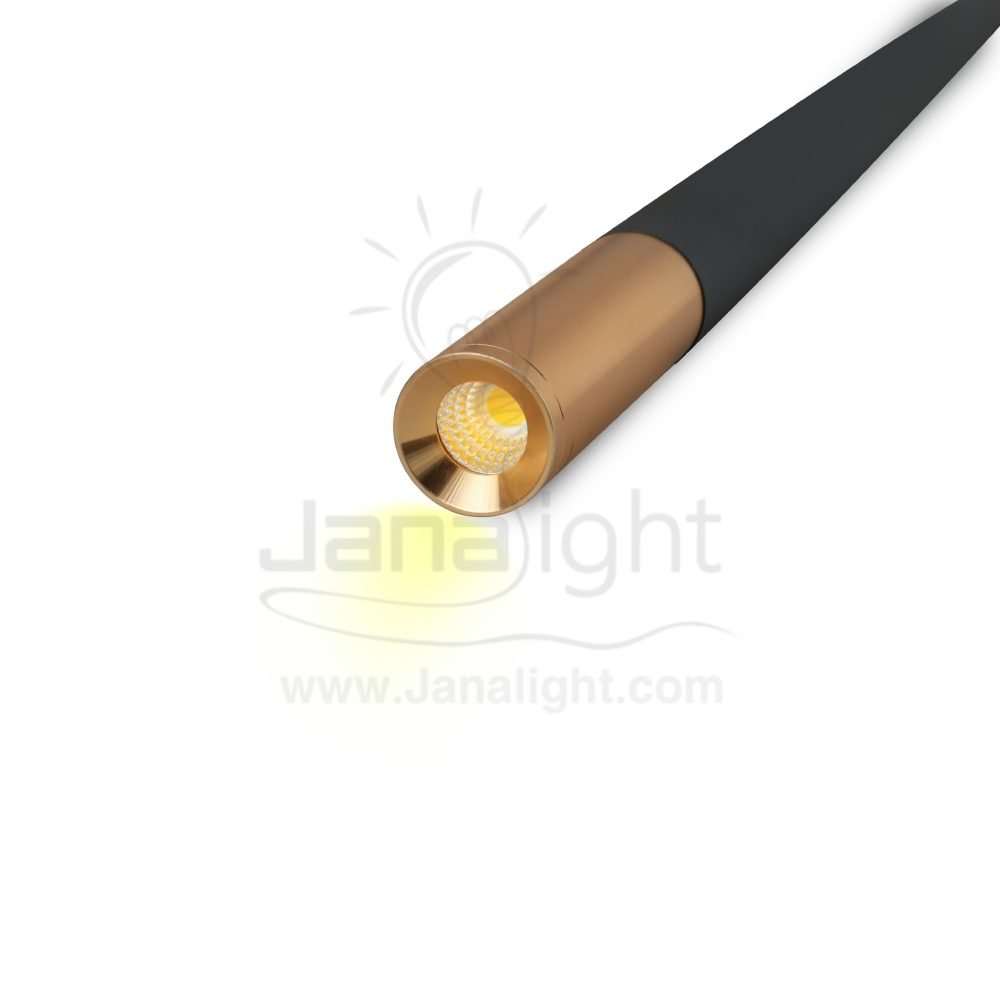 دلاية سلندر اسود شكل مخروطي Black cylinder pendant conical shape