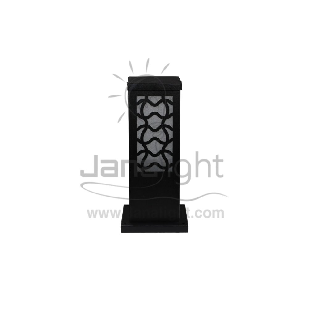 عامود مموج خارجي اسود ارتفاع 30 سم Modern bollard black waterproof metal pillar landscape light 30cm|عامود مموج خارجي اسود ارتفاع 30 سم Modern bollard black waterproof metal pillar landscape light 30cm|عامود مموج خارجي اسود ارتفاع 30 سم Modern bollard black waterproof metal pillar landscape light 30cm