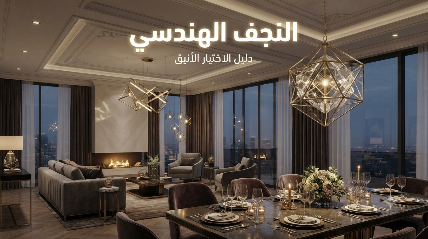 أفضل أنواع النجف المودرن للمنازل في مصر 3 النجف المودرن