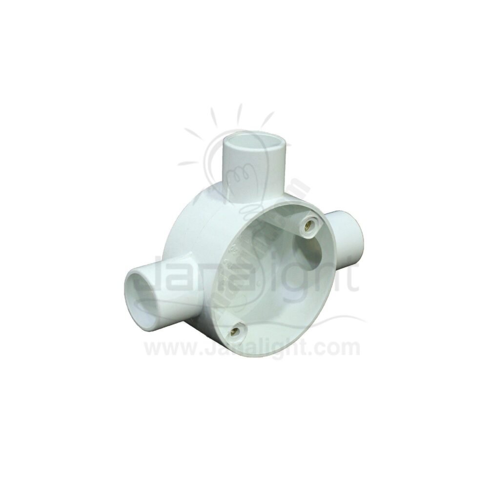 بواط بيت الهندسة 20 مل 3 مخرج Box - UPVC ENGINEERING HOME 3 exits - 20mm