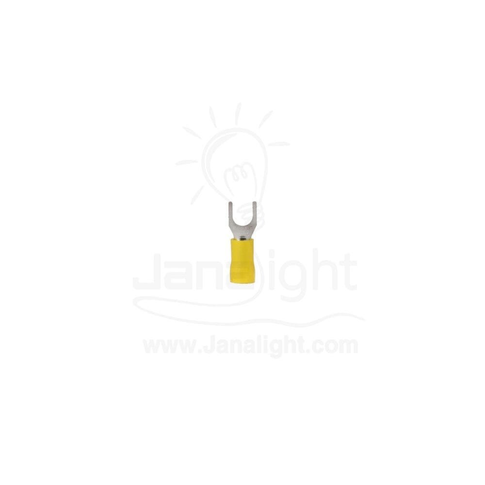 ترملة شوكة اصفر 5 مل FC Fork Terminal yellow 5mm
