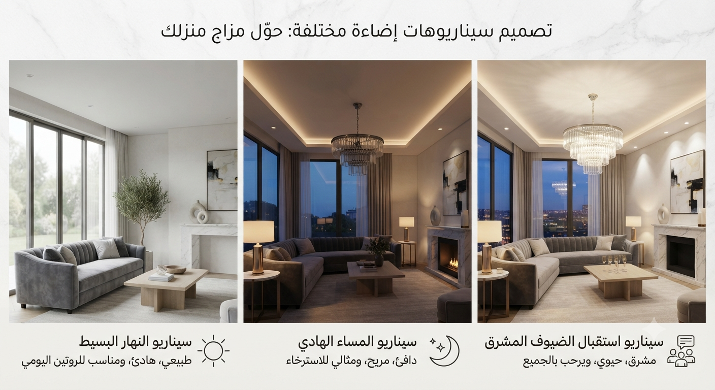 أحدث اتجاهات الإضاءة المنزلية في مصر: دليلك لاختيار إضاءة عصرية وأنيقة لكل مكان 6 الإضاءة المنزلية
