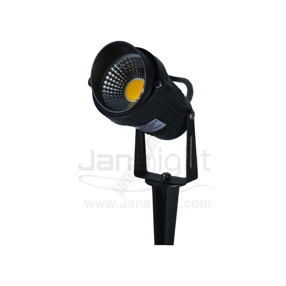 سبوت حربة 5 وات COB شريحة اسود وورم بكاب جنى لايت Spot LED light For Gardens 5W COB black