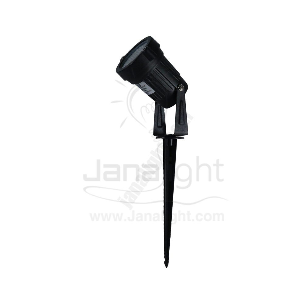 سبوت حربة 5 وات COB شريحة كبيرة اسود ابيض جنى لايت Spot LED light For Garden 5W COB