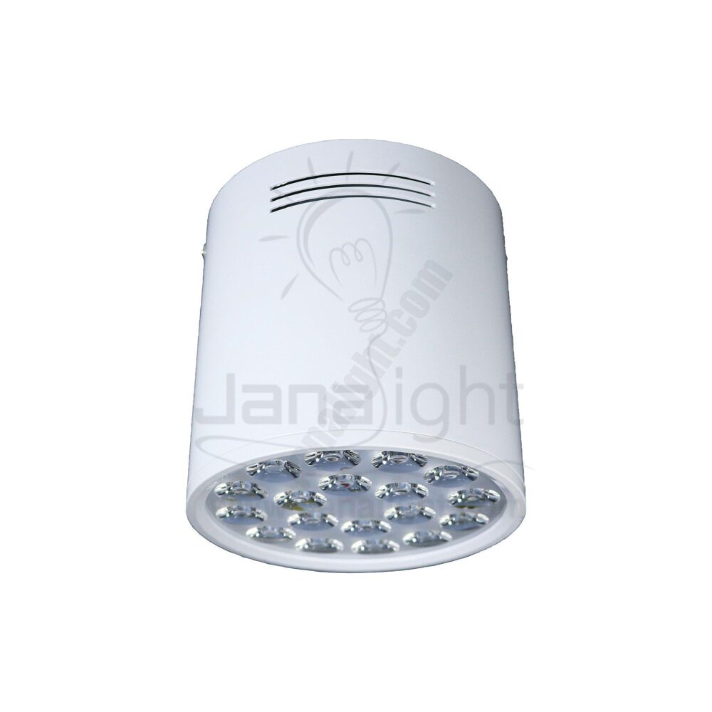 سبوت لايت سلندر 18 لد ابيض وورم white cylinder spotlight 18 led warm L001