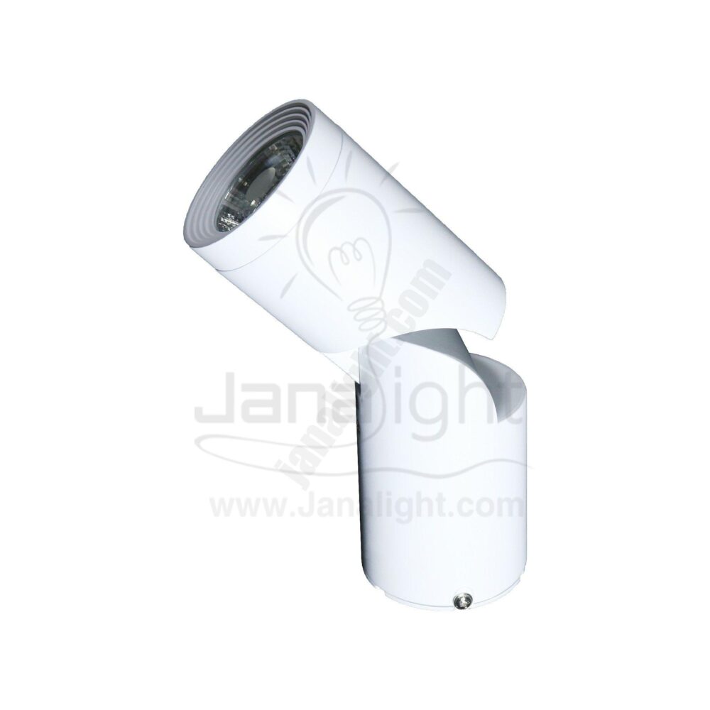 سبوت لايت سلندر 9 وات ابيض ابيض متحرك ماسورة M101 pipe cylinder spotlight rotatable spotlight 9 watt white/white M101