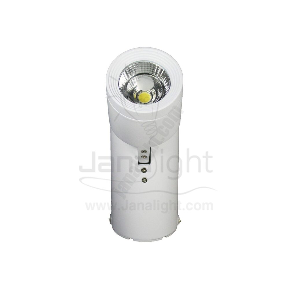 سبوت لايت سلندر 9 وات ابيض ابيض متحرك ماسورة M101 pipe cylinder spotlight rotatable spotlight 9 watt white/white M101