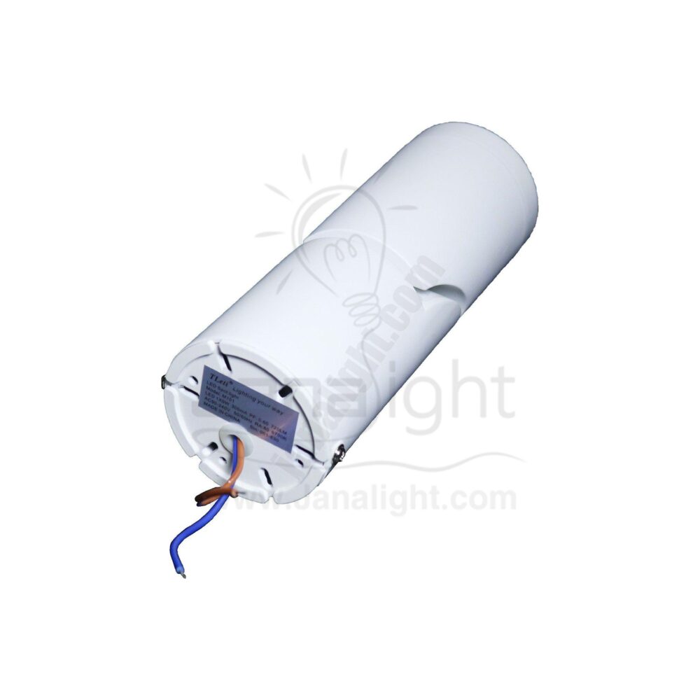 سبوت لايت سلندر 9 وات ابيض ابيض متحرك ماسورة M101 pipe cylinder spotlight rotatable spotlight 9 watt white/white M101