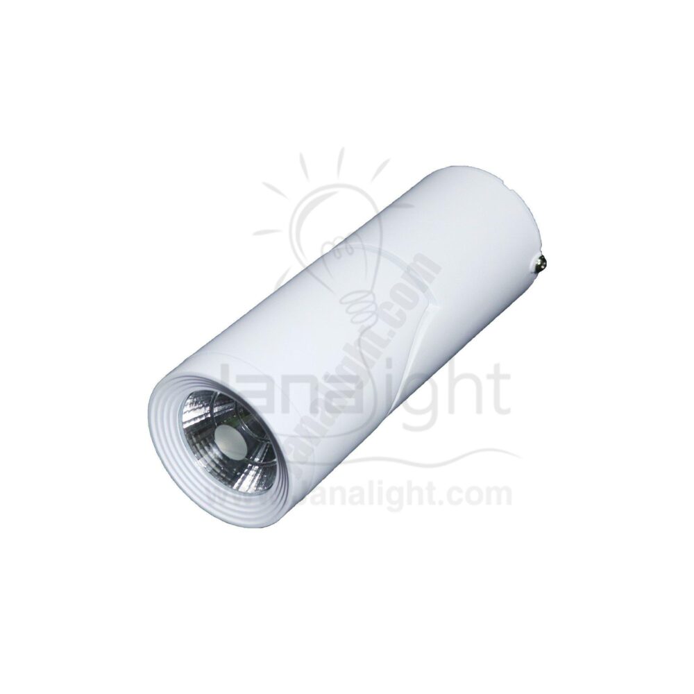 سبوت لايت سلندر 9 وات ابيض ابيض متحرك ماسورة M101 pipe cylinder spotlight rotatable spotlight 9 watt white/white M101