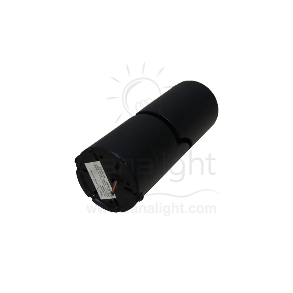 سبوت لايت سلندر 9 وات اسود ابيض متحرك ماسورة M101 pipe cylinder spotlight rotatable spotlight 9 watt black/white M101