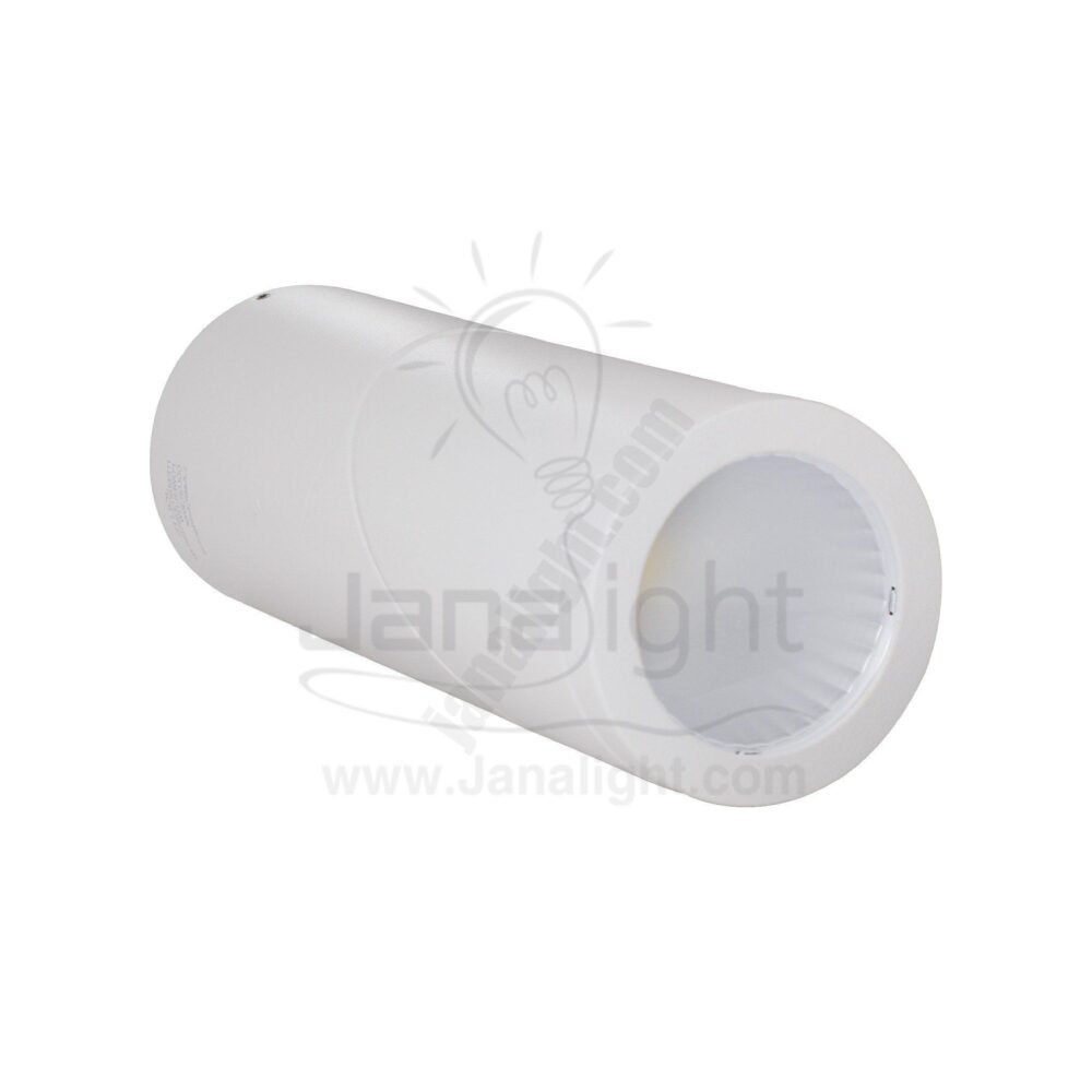 سبوت لايت سلندر 12 وات ابيض وورم متحرك ماسورة white Cylinder spotlight 12w warm