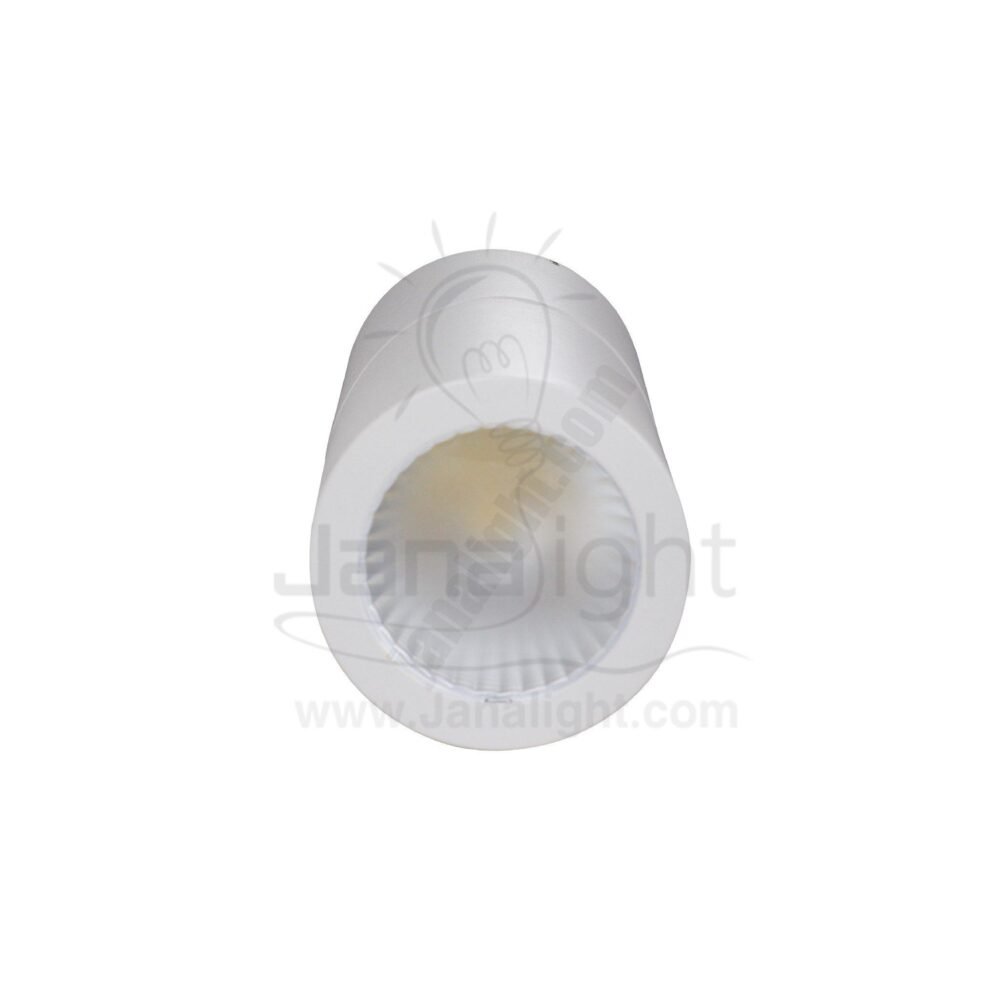 سبوت لايت سلندر 12 وات ابيض وورم متحرك ماسورة white Cylinder spotlight 12w warm