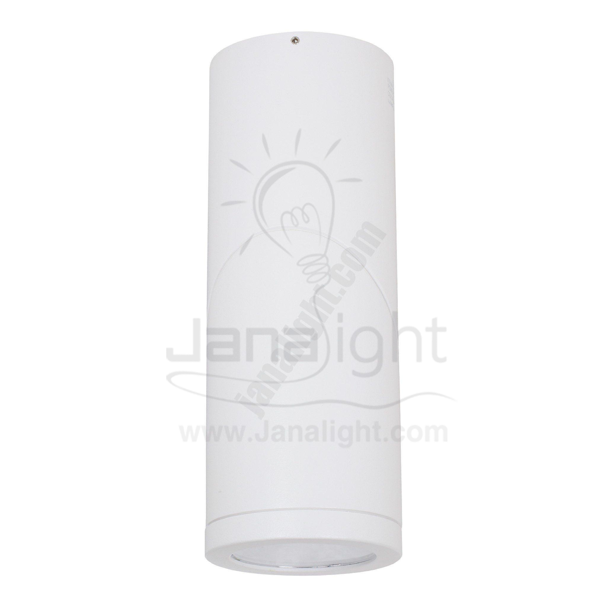 سبوت لايت سلندر 12 وات ابيض وورم متحرك white Cylinder spotlight 12w warm