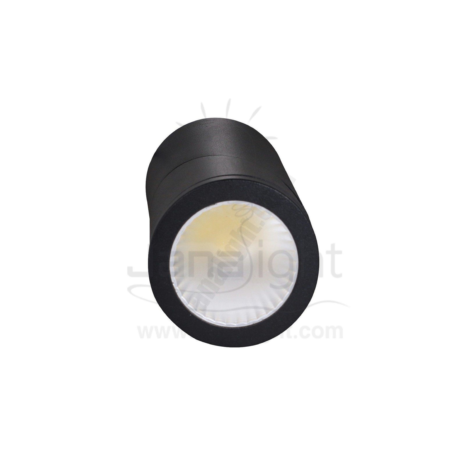 سبوت لايت سلندر 12 وات اسود وورم متحرك ماسورة black Cylinder spotlight 12w warm