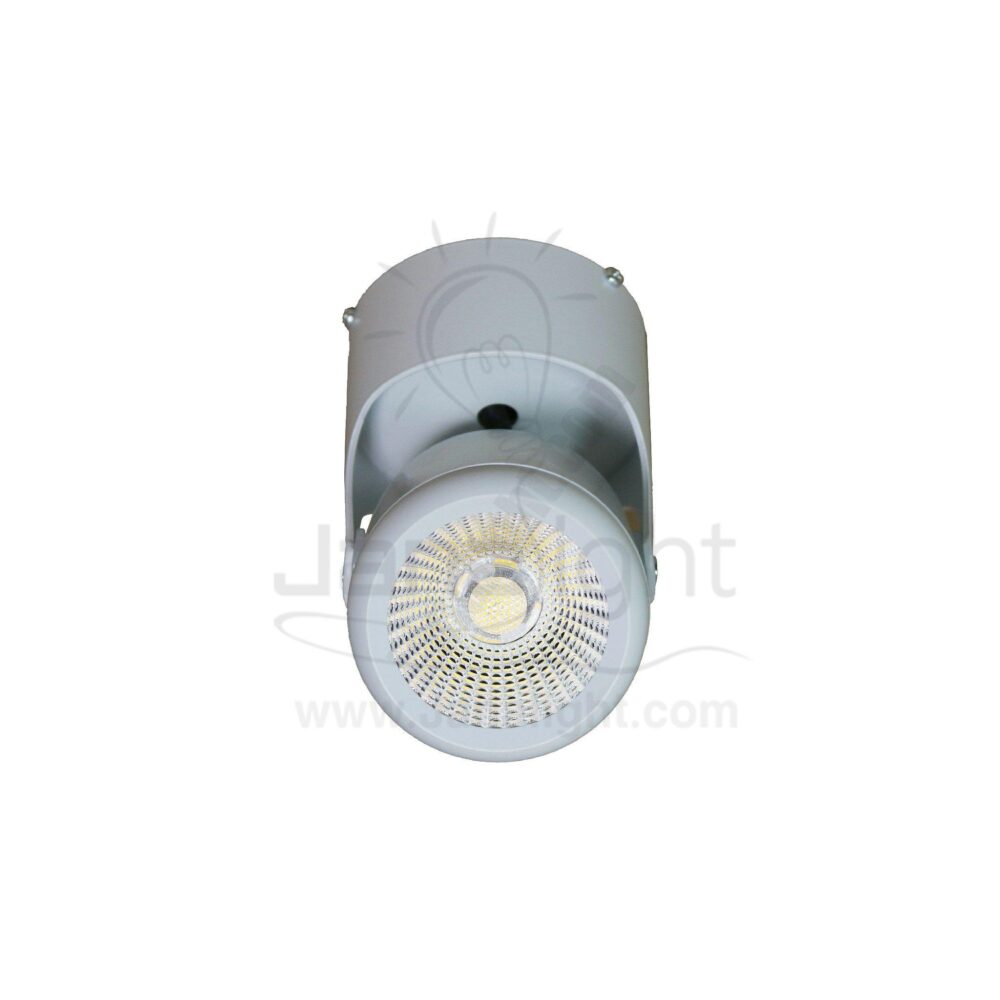 سبوت لايت سلندر 7 وات ابيض انارة وورم متحرك cylinder spotlight rotatable 7 watt white light warm