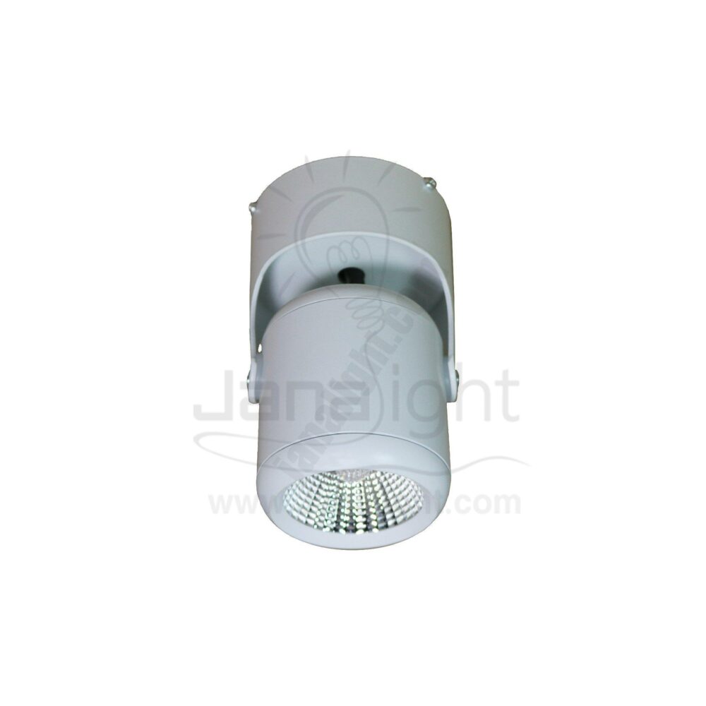 سبوت لايت سلندر 7 وات ابيض انارة وورم متحرك cylinder spotlight rotatable 7 watt white light warm