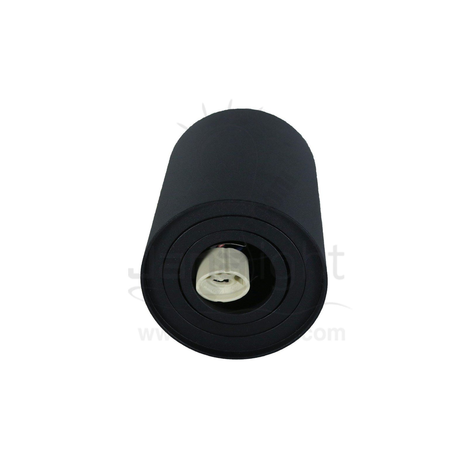 فريم سبوت سلندر متحرك مدور اسود فارغ كبير cylinder downlight frame Moving white