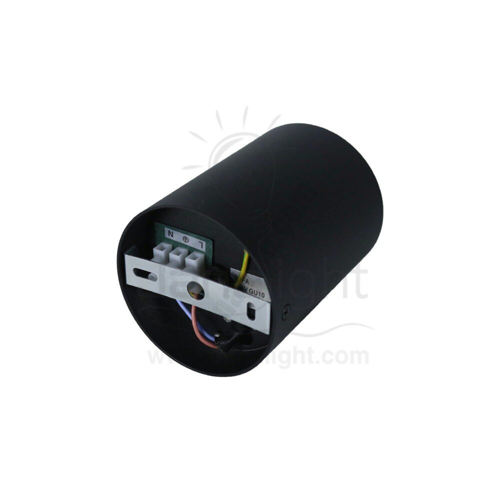 فريم سبوت سلندر متحرك مدور اسود فارغ كبير cylinder downlight frame Moving white