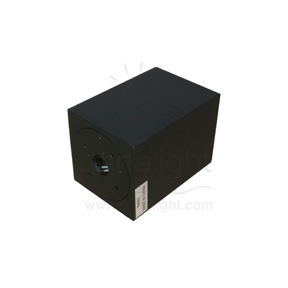 فريم سبوت سلندر متحرك مربع اسود فارغ كبير cylinder downlight frame Moving Square black