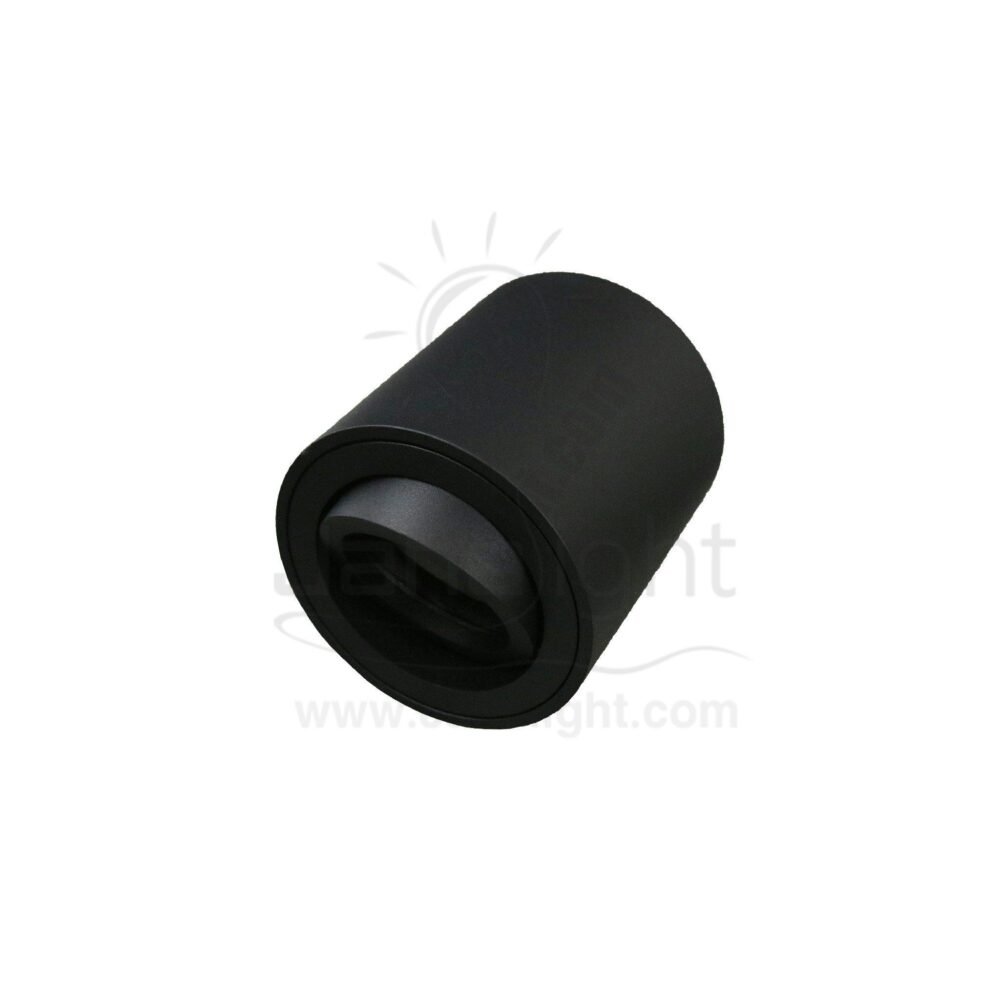 فريم سبوت سلندر متحرك مدور اسود فارغ صغير cylinder downlight frame black