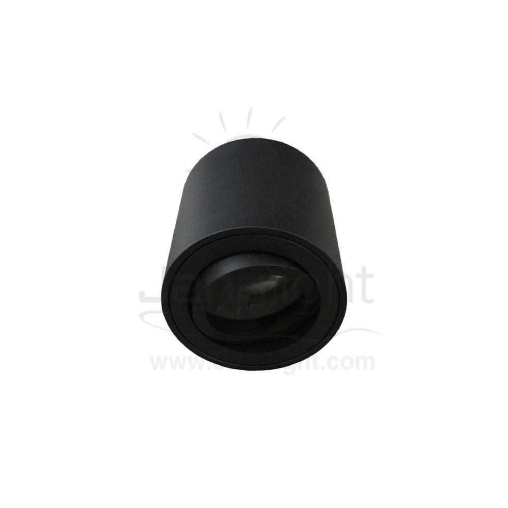 فريم سبوت سلندر متحرك مدور اسود فارغ صغير cylinder downlight frame black