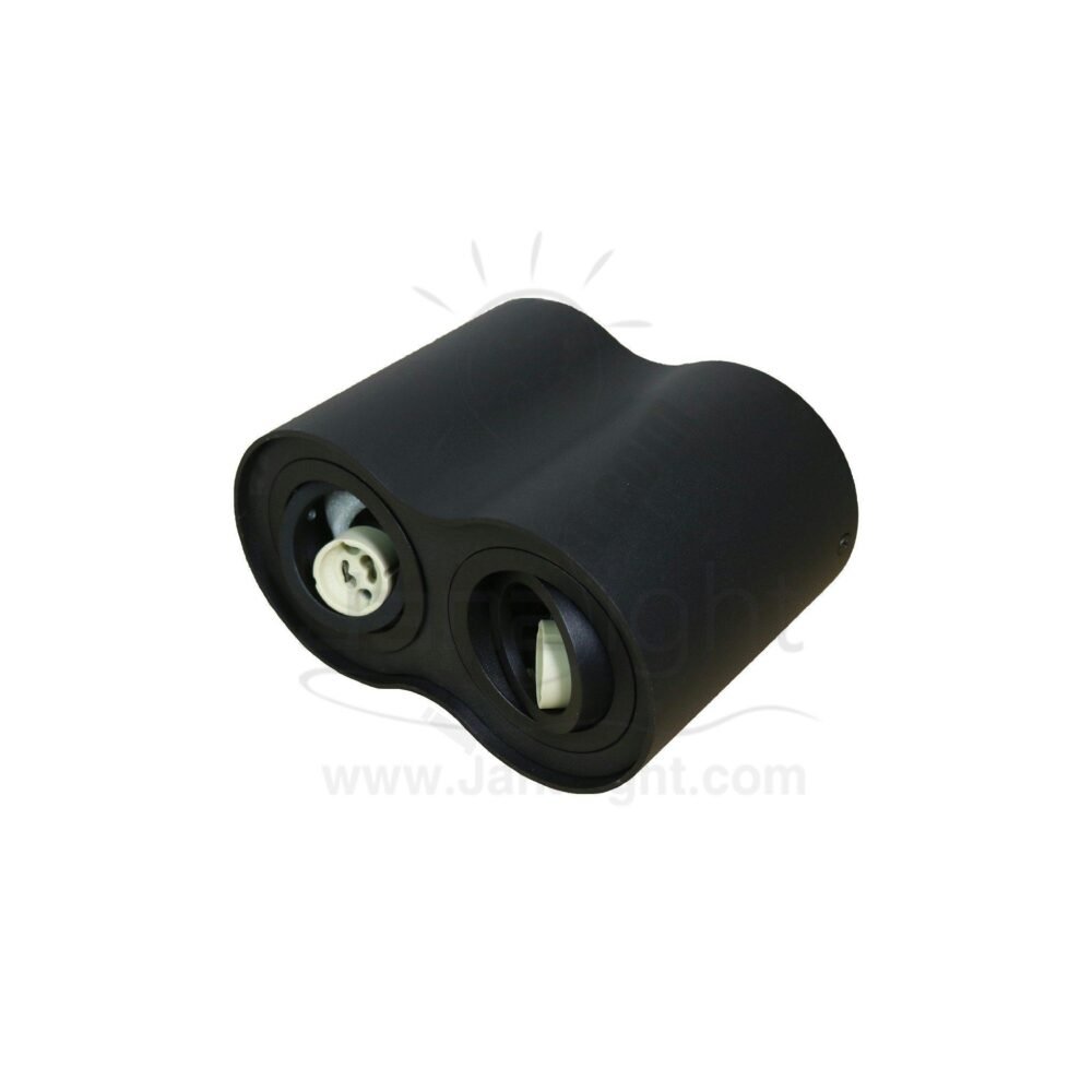 فريم سبوت سلندر متحرك مدور مجوز فلات اسود فارغ JP L180 cylinder downlight frame Moving flat Double black