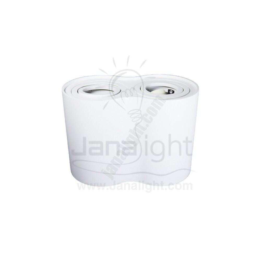 فريم سبوت سلندر متحرك مدور مجوز فلات ابيض فارغ JP L180 cylinder downlight frame Moving flat Double white
