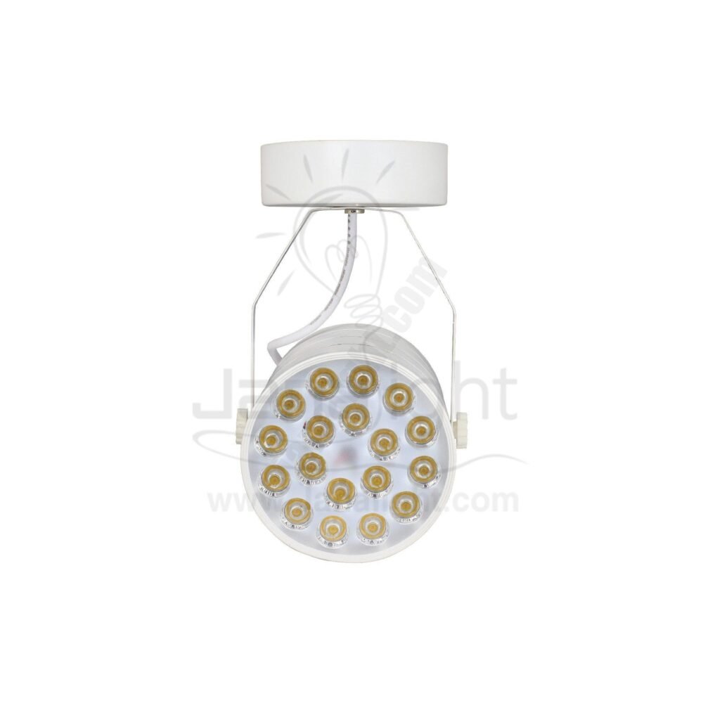 سبوت لايت سلندر 18وات ابيض انارة وورم متحرك MXGD18 white cylinder 18w warm spotlight rotatable warm