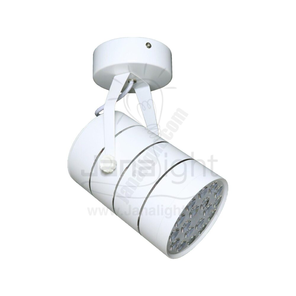 سبوت لايت سلندر 18 وات ابيض انارة ابيض متحرك MXGD18 white cylinder spotlight rotatable 18 watt light white MXGD18