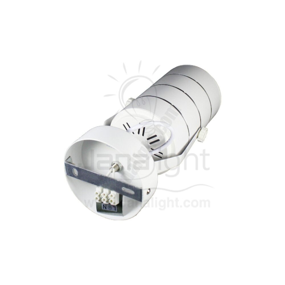 سبوت لايت سلندر متحرك 10 وات COB ابيض ابيض white cylinder spotlight rotatable 10 watt white COB