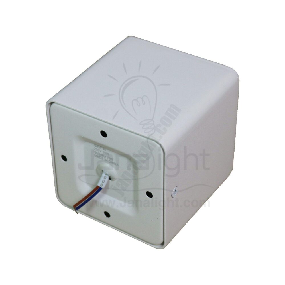 سبوت لايت سلندر 10 وات مربع ابيض خارجي COB ايميكا white square cylinder spotlight prominent 10 watt emeca COB