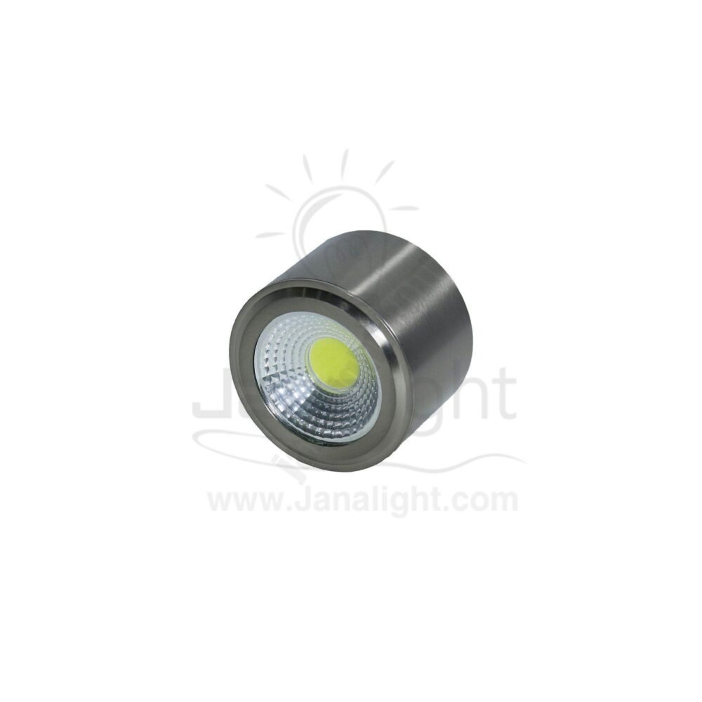 سبوت سبوت لايت سلندر 5 وات فضي ابيض جنى لايت DL7051 C5 cylinder downlight Oxide yellow-white 5w