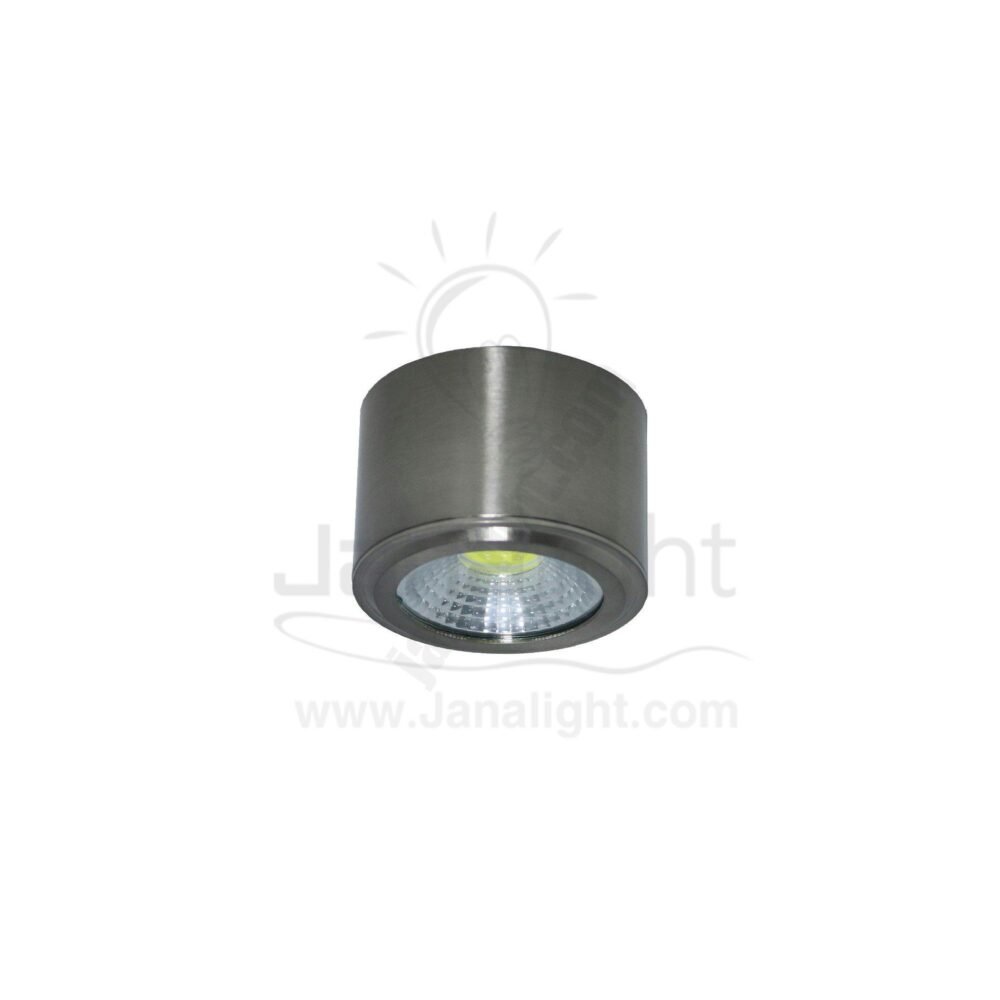 سبوت سبوت لايت سلندر 5 وات فضي ابيض cylinder downlight Oxide yellow-white 5w