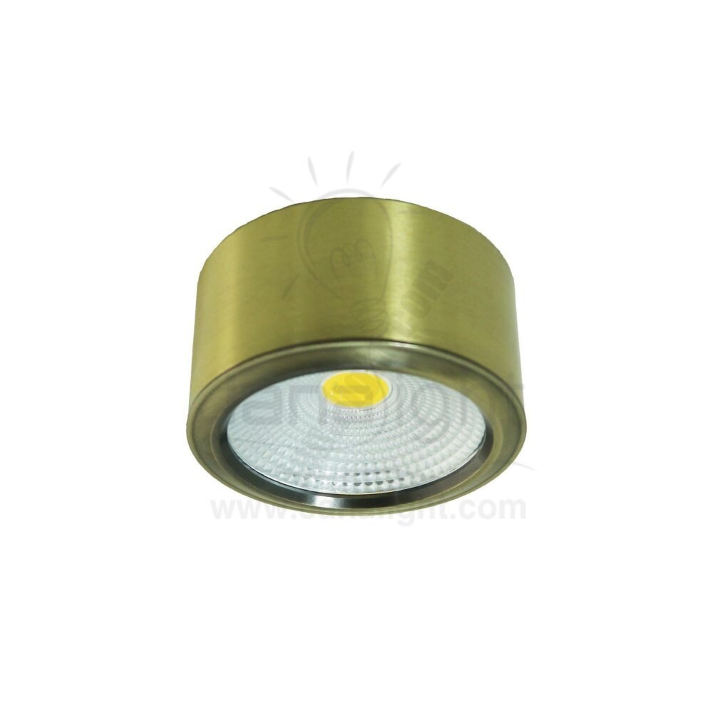 سبوت سبوت لايت سلندر 7 وات اكسديه اصفر cylinder downlight Oxide yellow-Worm 7w