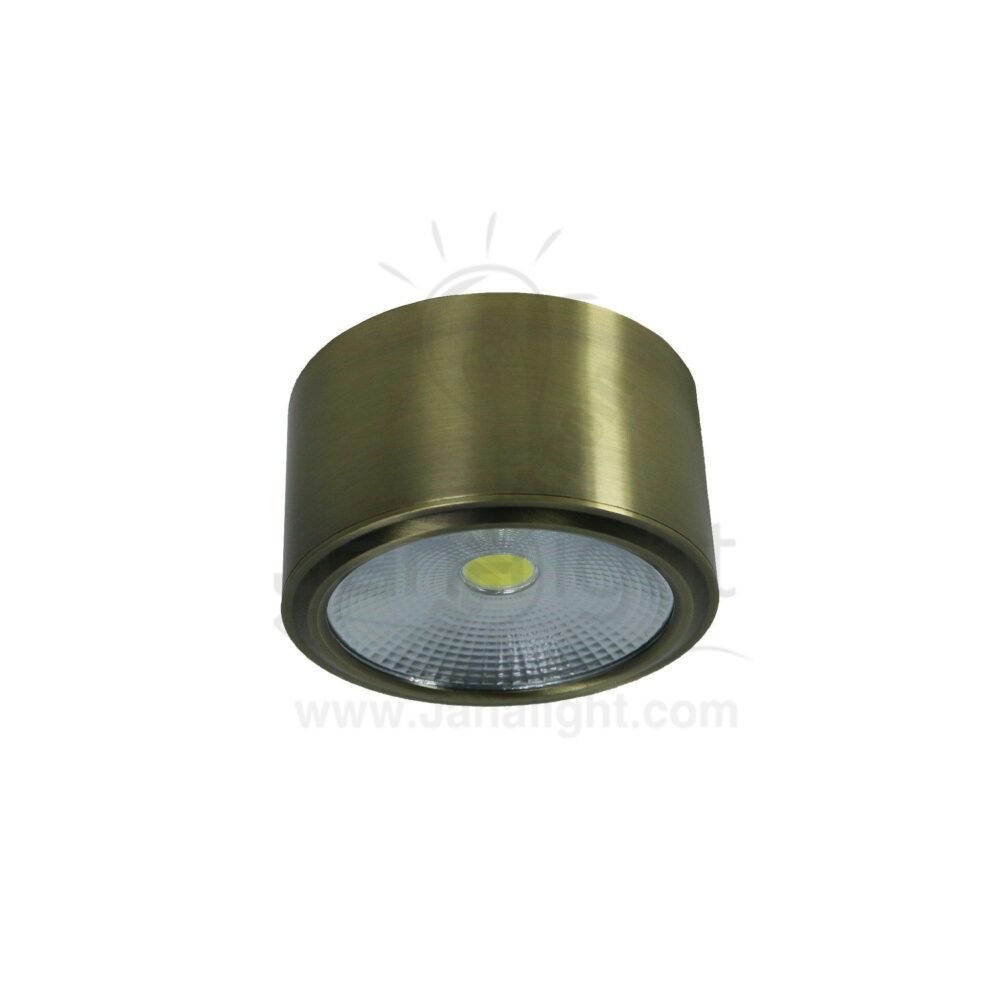 سبوت سبوت لايت سلندر 10 وات اكسديه اصفر cylinder downlight Oxide yellow-white 10w