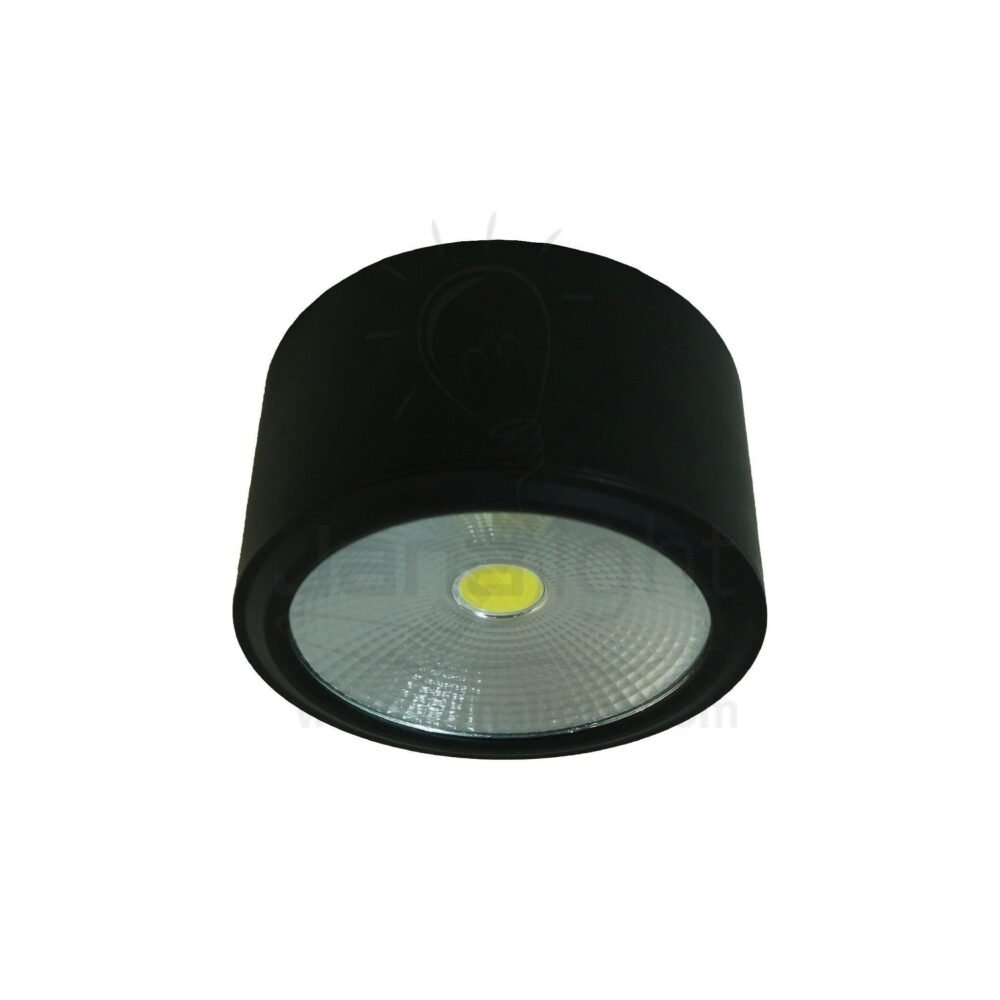 سبوت سبوت لايت سلندر 10 وات اسود ابيض cylinder downlight black white 10w